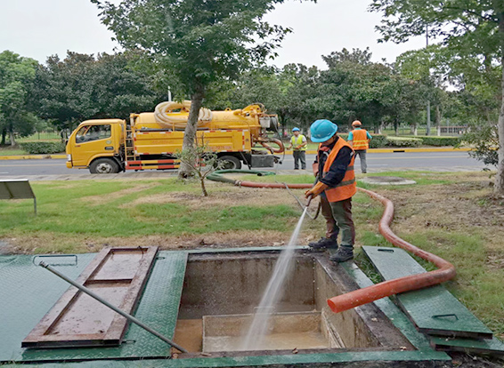 锦屏化油池清理